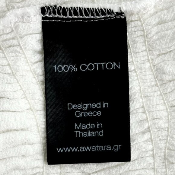 White Boho High Low Dress - Picture 5 of 15